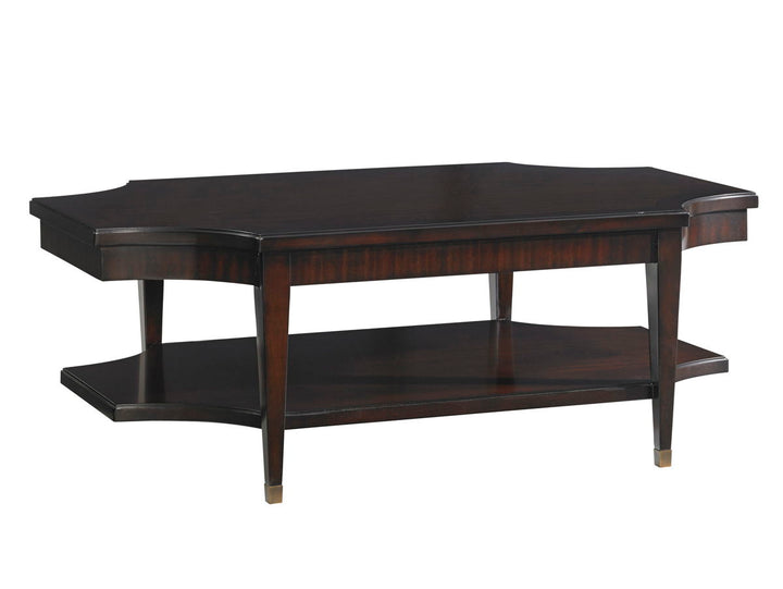 Kensington Place - Richmond Rectangular Cocktail Table - Dark Brown