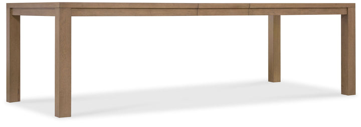 Sonnet - Rectangular Dining Table With One 18" Leaf - Dark Gray