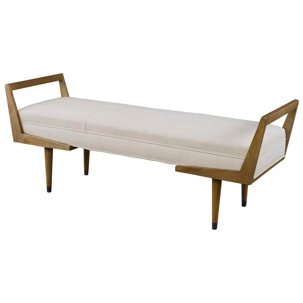 Mid Mod Bench Waylon - Mid-Century Modern Bench – Setting The Space