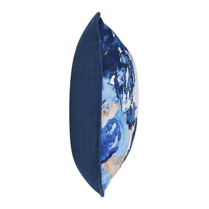 Terranea - Indoor/Outdoor Hilton Pillow - Blue