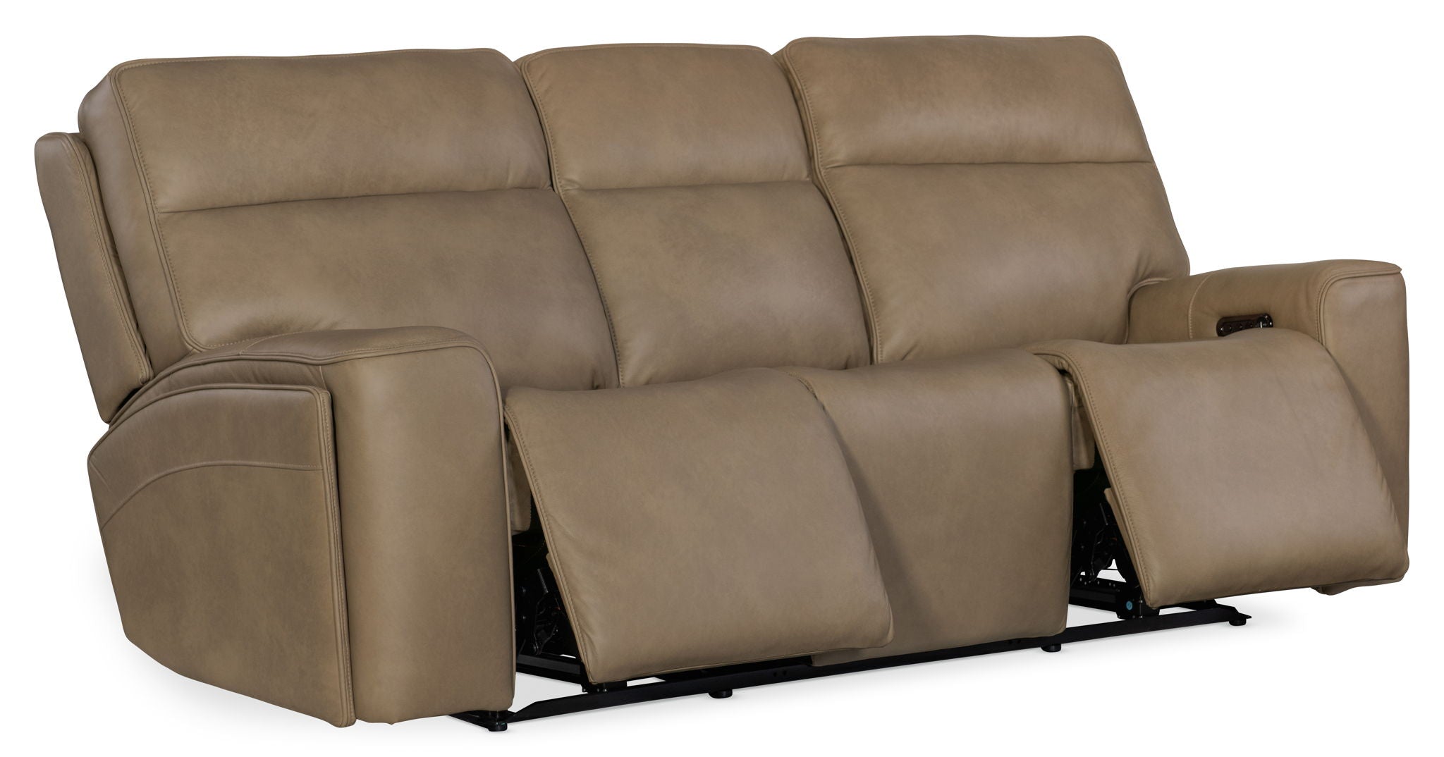 MS - Riverton Power Sofa With Power Headrest And Lumbar