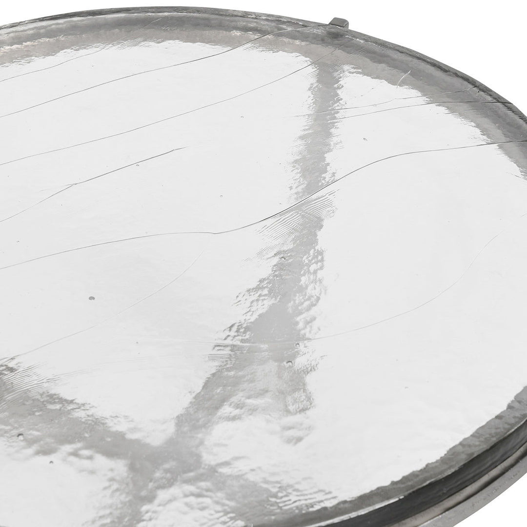 Patrick - 18" Round Coffee Table - Gray