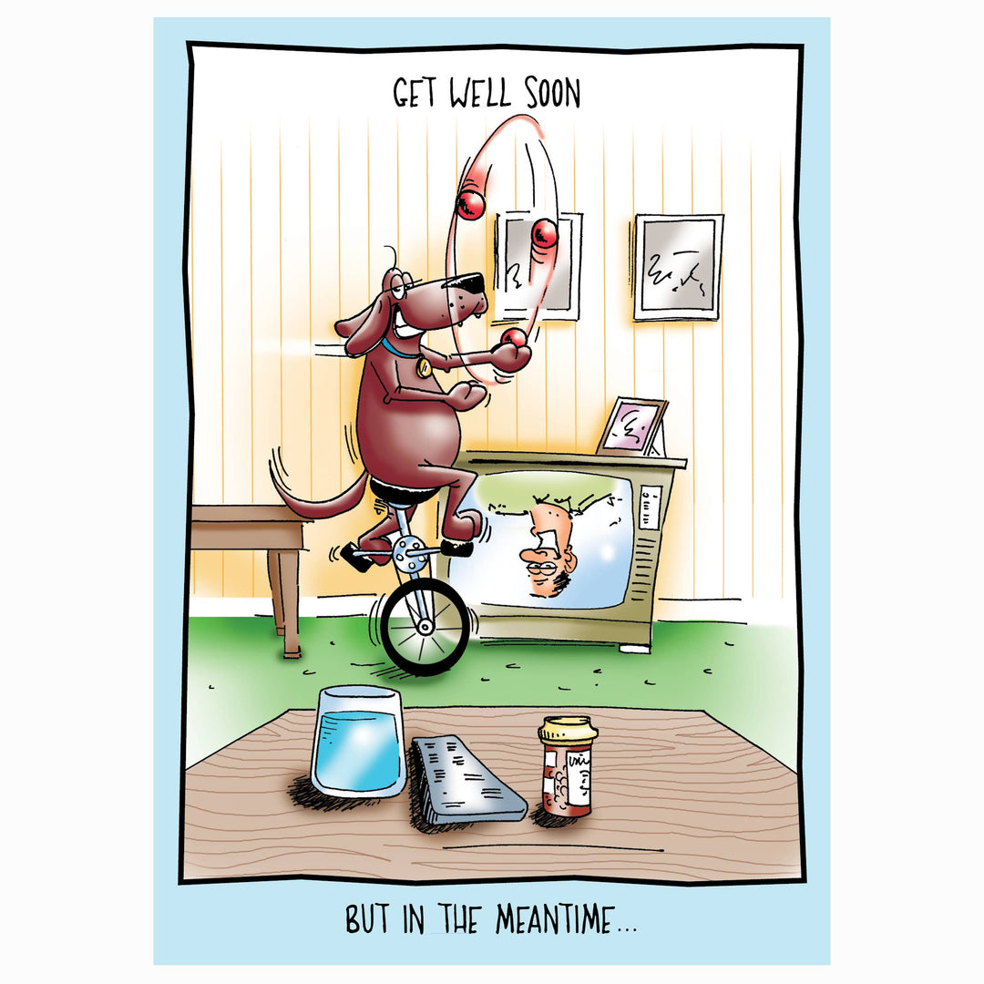 Enjoy the Medication | Funny Get Well Card