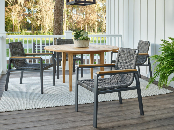 Coastal Living Outdoor / San Clemente - Dining Chair - Dark Brown