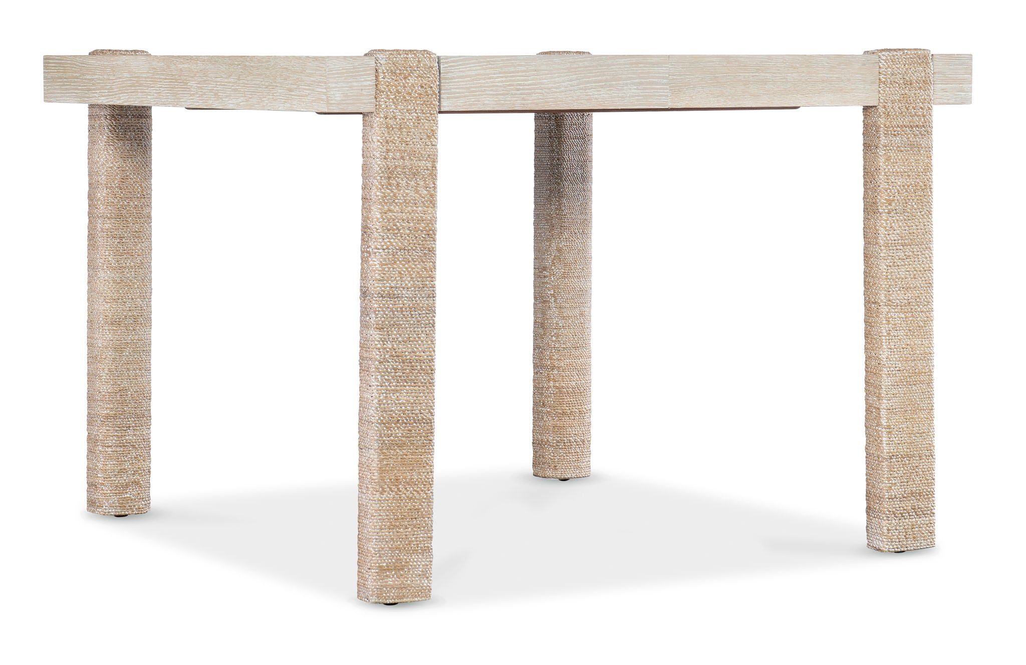 Commerce And Market - Seaside Rectangle Dining Table With 1-22" Leaf - Beige
