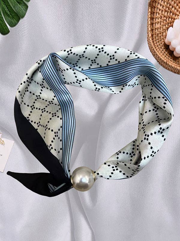 Printed Split-Joint Shawl&Scarf: BEIGE / One_size
