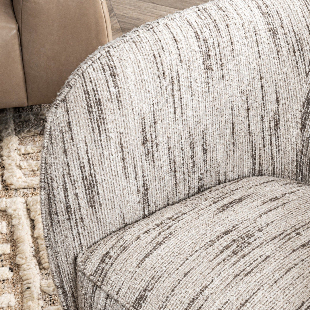 Rinner - Swivel Accent Chair - Beige