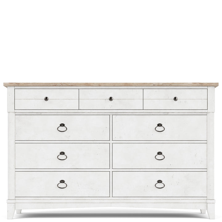 Maddox - Nine Drawer Dresser - White