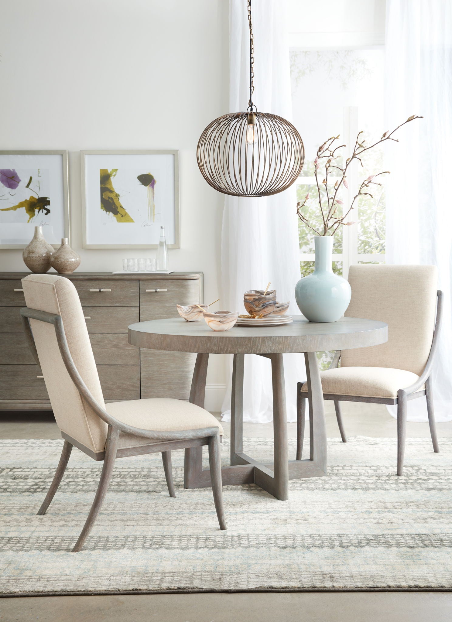 Affinity - Slope Side Chair - Beige