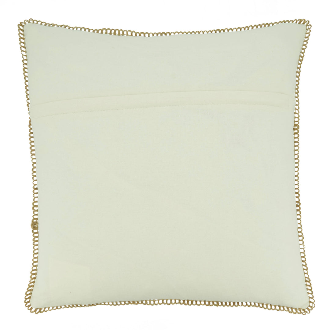 Sea Fan Design Throw Pillow: 20" / Aqua / Down Filled