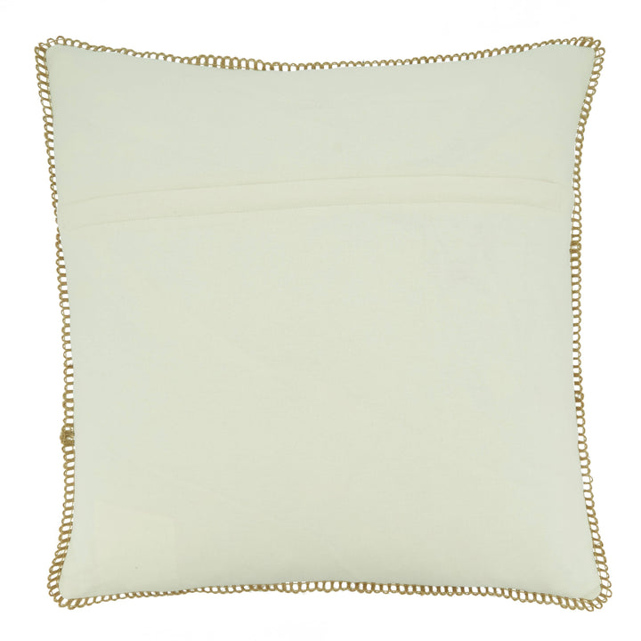 Sea Fan Design Throw Pillow: 20" / Aqua / Down Filled