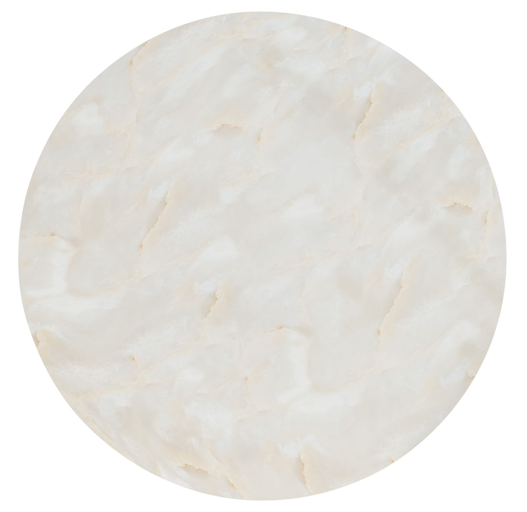 Eleana - Round Dining Table - White