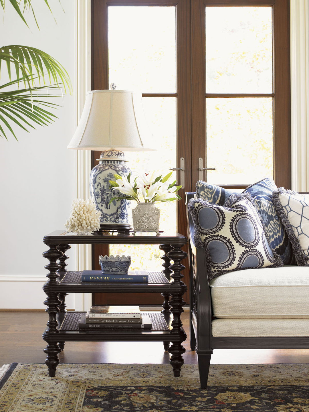 Royal Kahala - Tropic Lamp Table - Dark Brown
