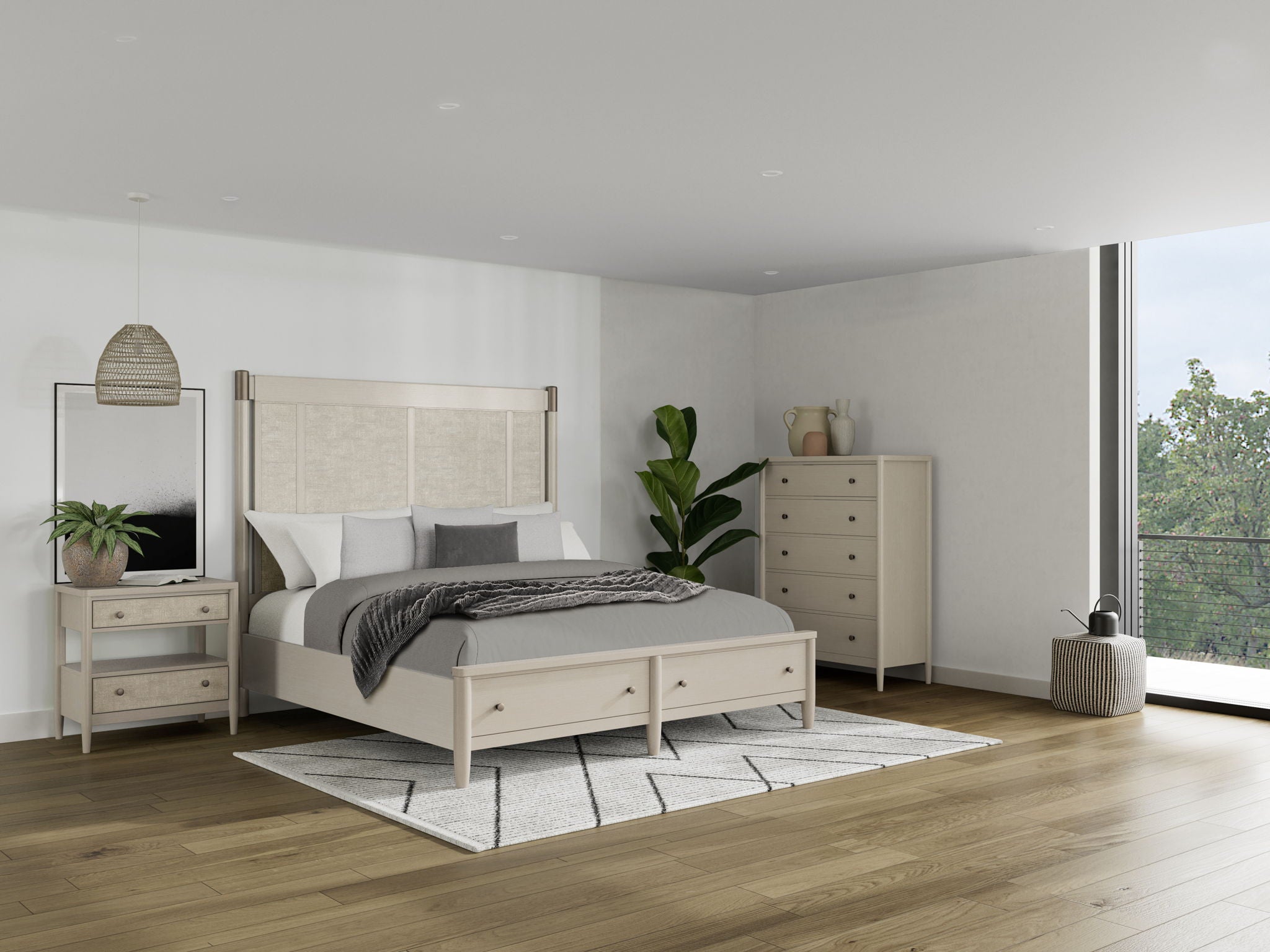 Laguna - 5 Drawer Chest - Beige