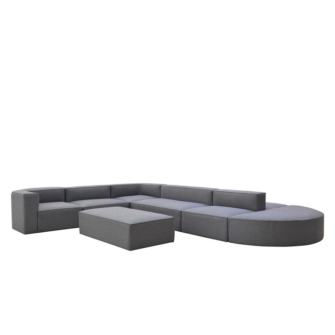 Malibu - Ottoman Small Mx - Gray