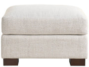 Brooklyn - Ottoman - Pearl Silver