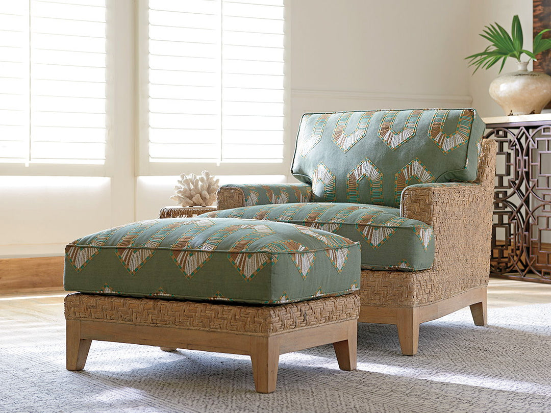 Los Altos - Danville Ottoman - Green
