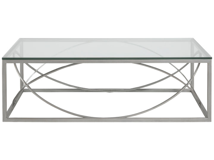 Metal Designs - Ellipse Rectangular Cocktail Table