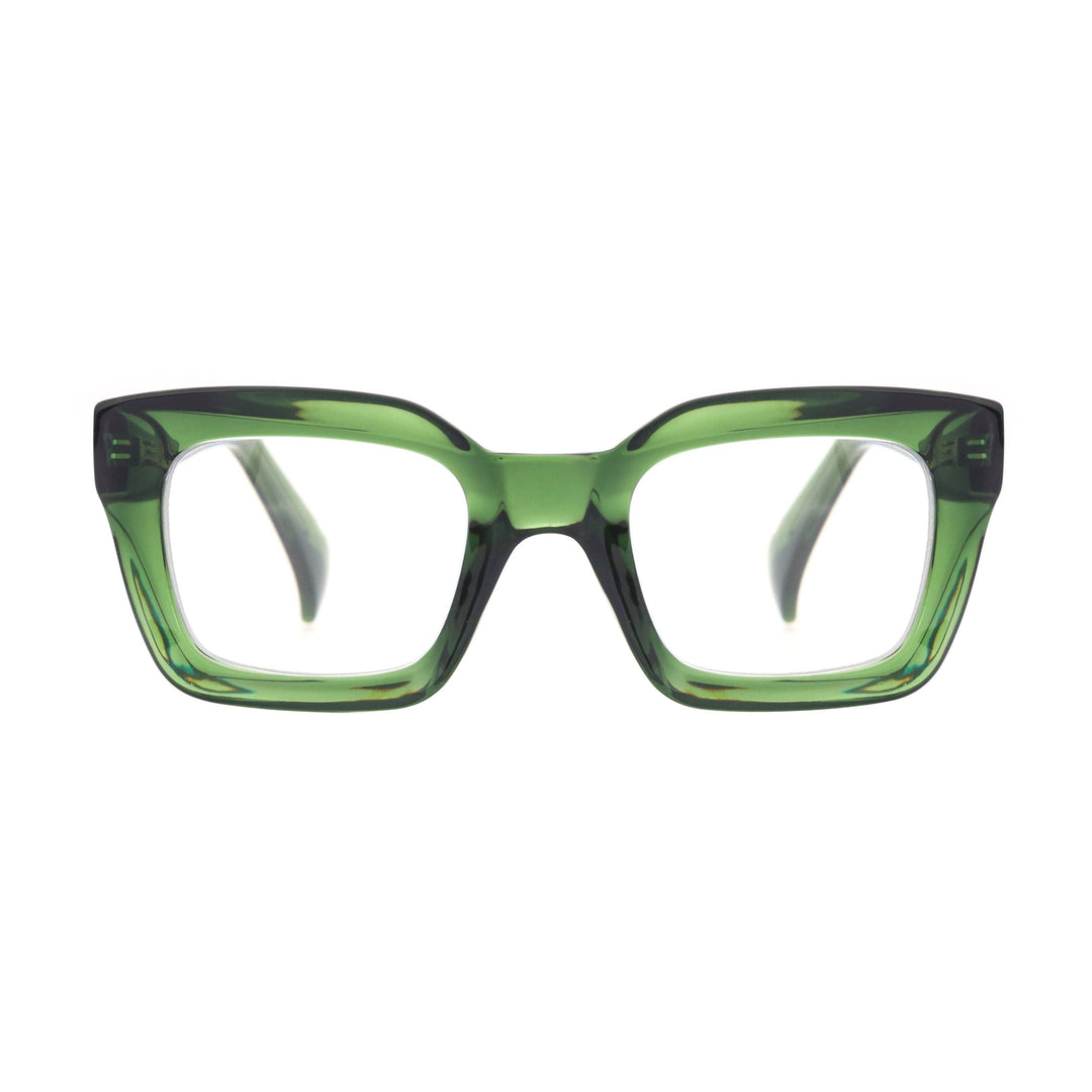 Sophie | Transparent Green | Blue Light: 2.50