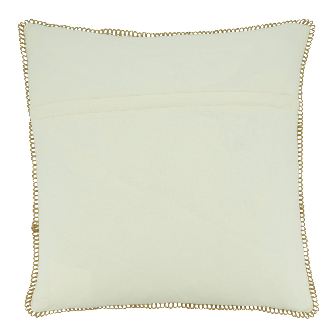 Starfish Design Throw Pillow: 20" / Aqua / Down Filled