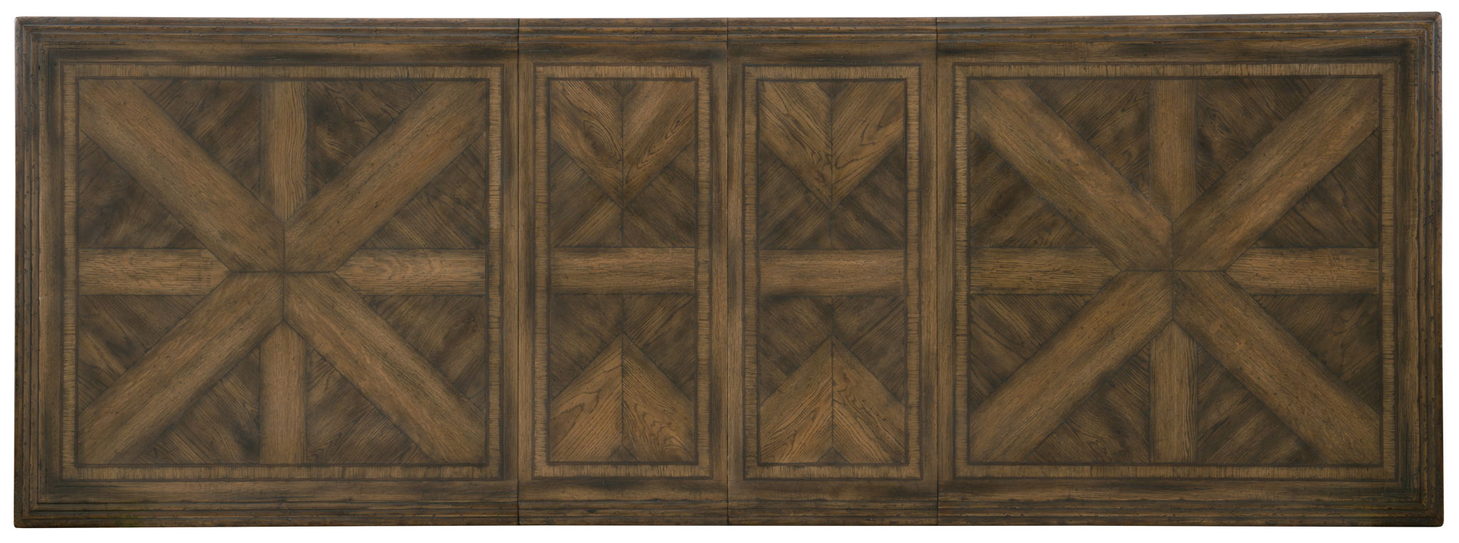 Hill Country - Bandera 86" Table With 2-18" Leaves - Dark Brown