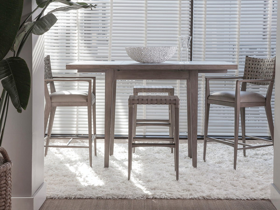Cohesion Program - Milo Leather Backless Barstool