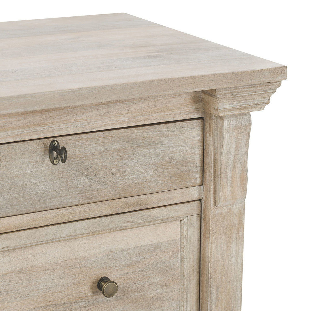 Adelaide - 9 Drawer Dresser - Natural White