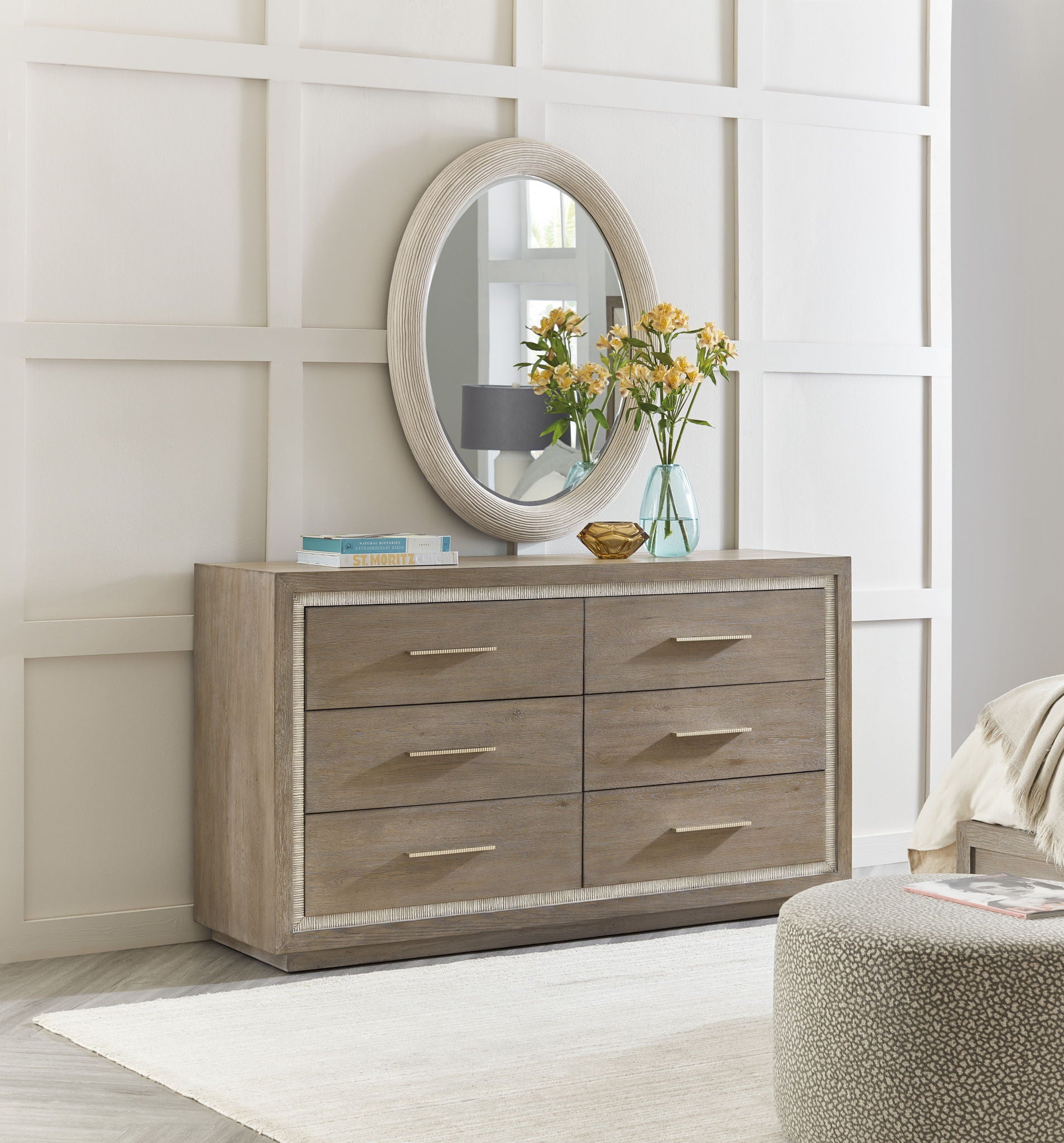 Serenity - Mainstay 6-Drawer Dresser - Gray