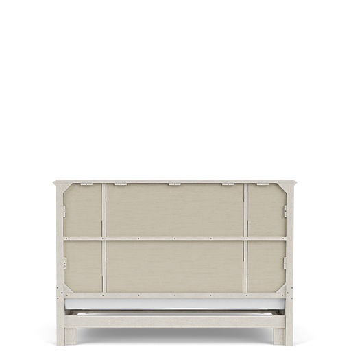 Carmella - King Panel Bed - Pebble Oak