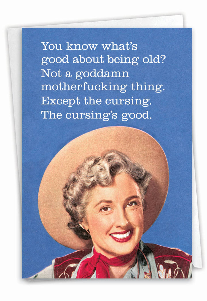Birthday Card - Cursing Is Good