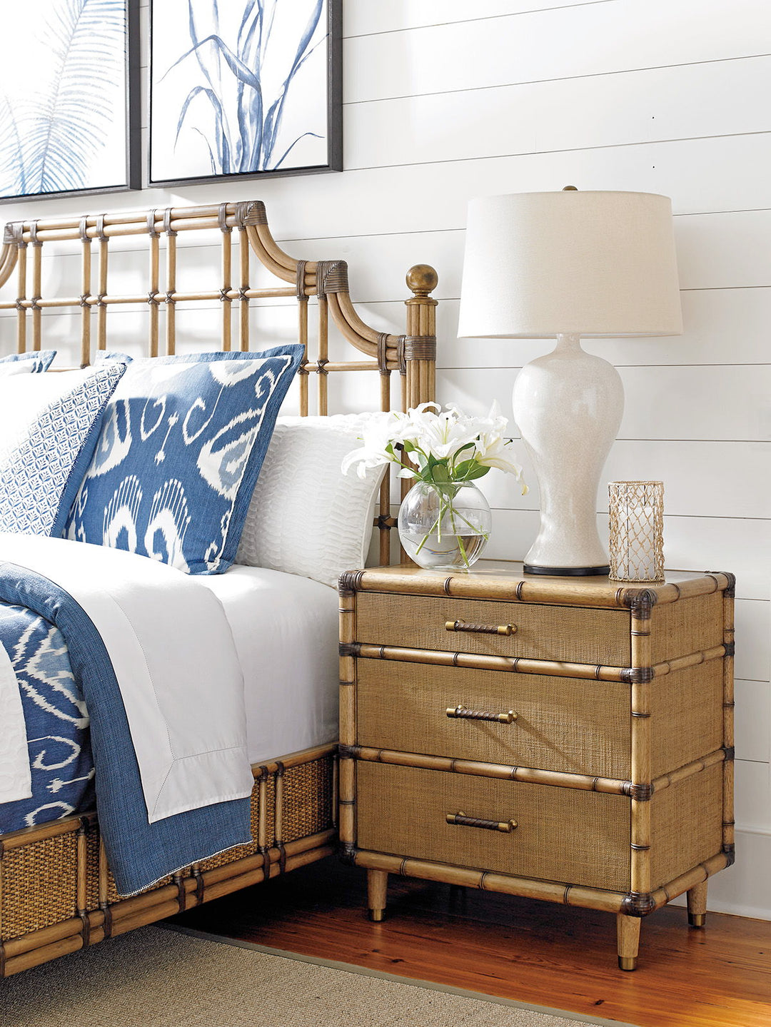 Twin Palms - Parrot Cay Nightstand - Light Brown