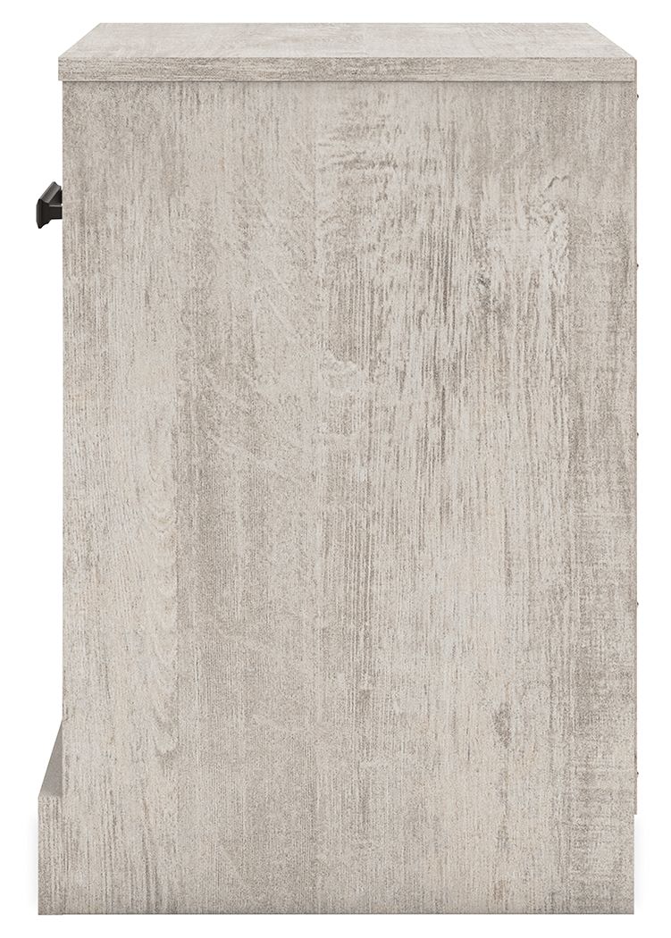Shawburn - Gray - One Drawer Night Stand