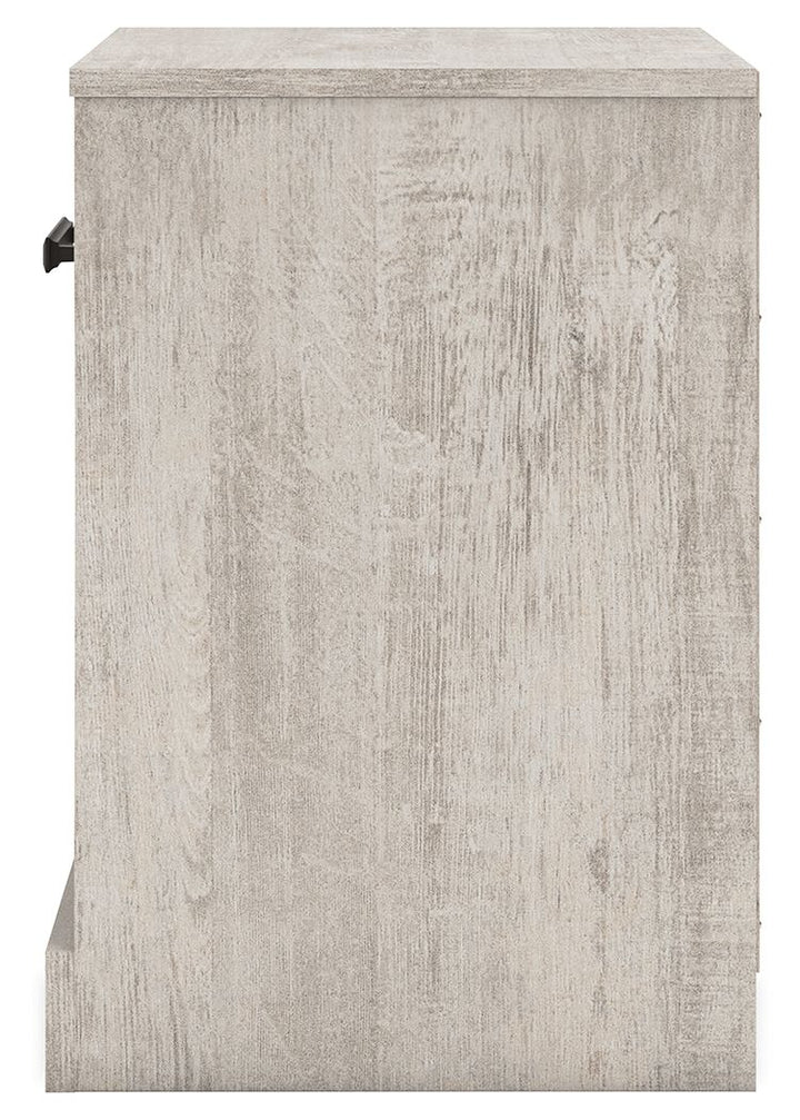 Shawburn - Gray - One Drawer Night Stand