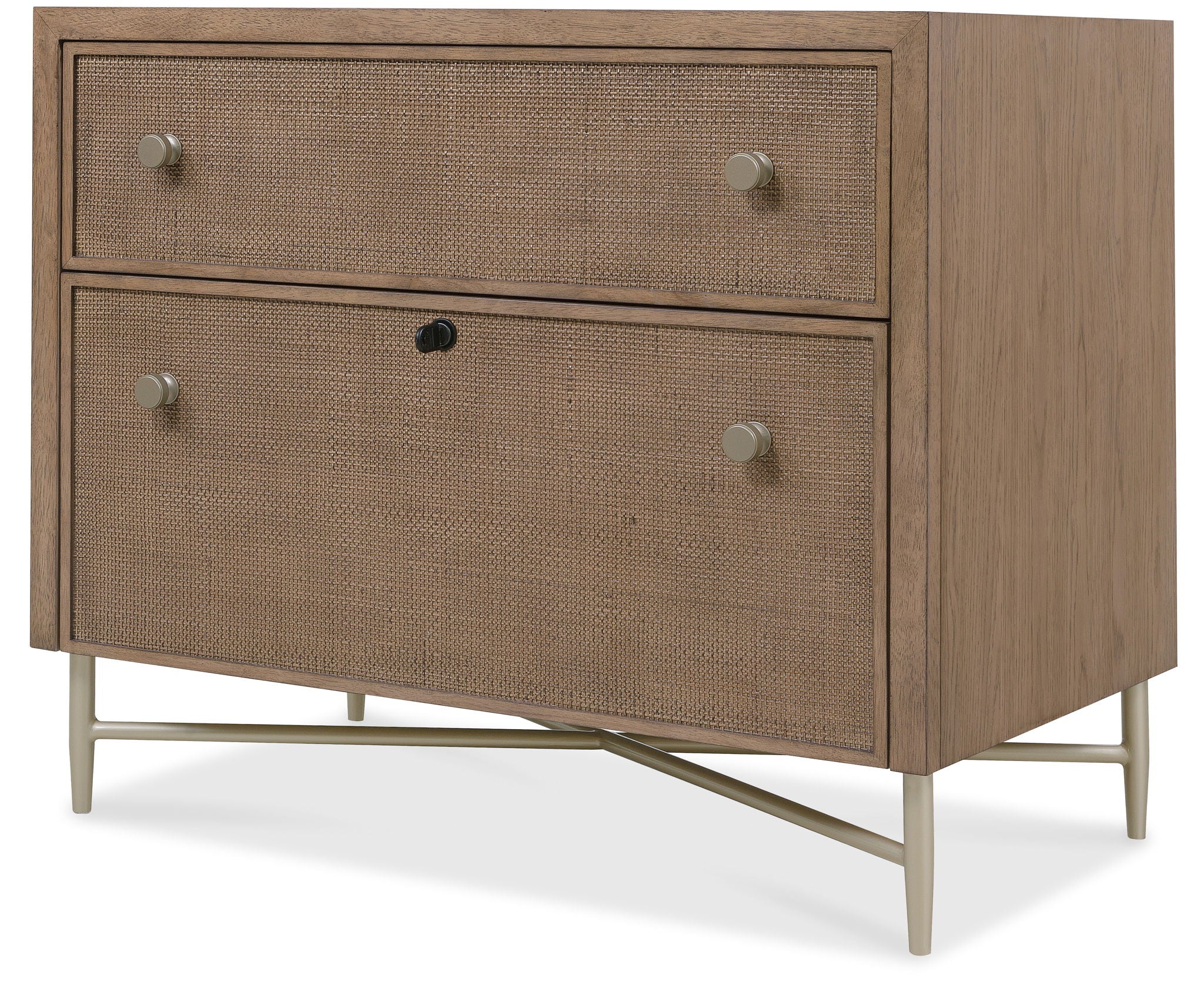 Sonnet - Sonnet Lateral File - Dark Gray / Light Brown