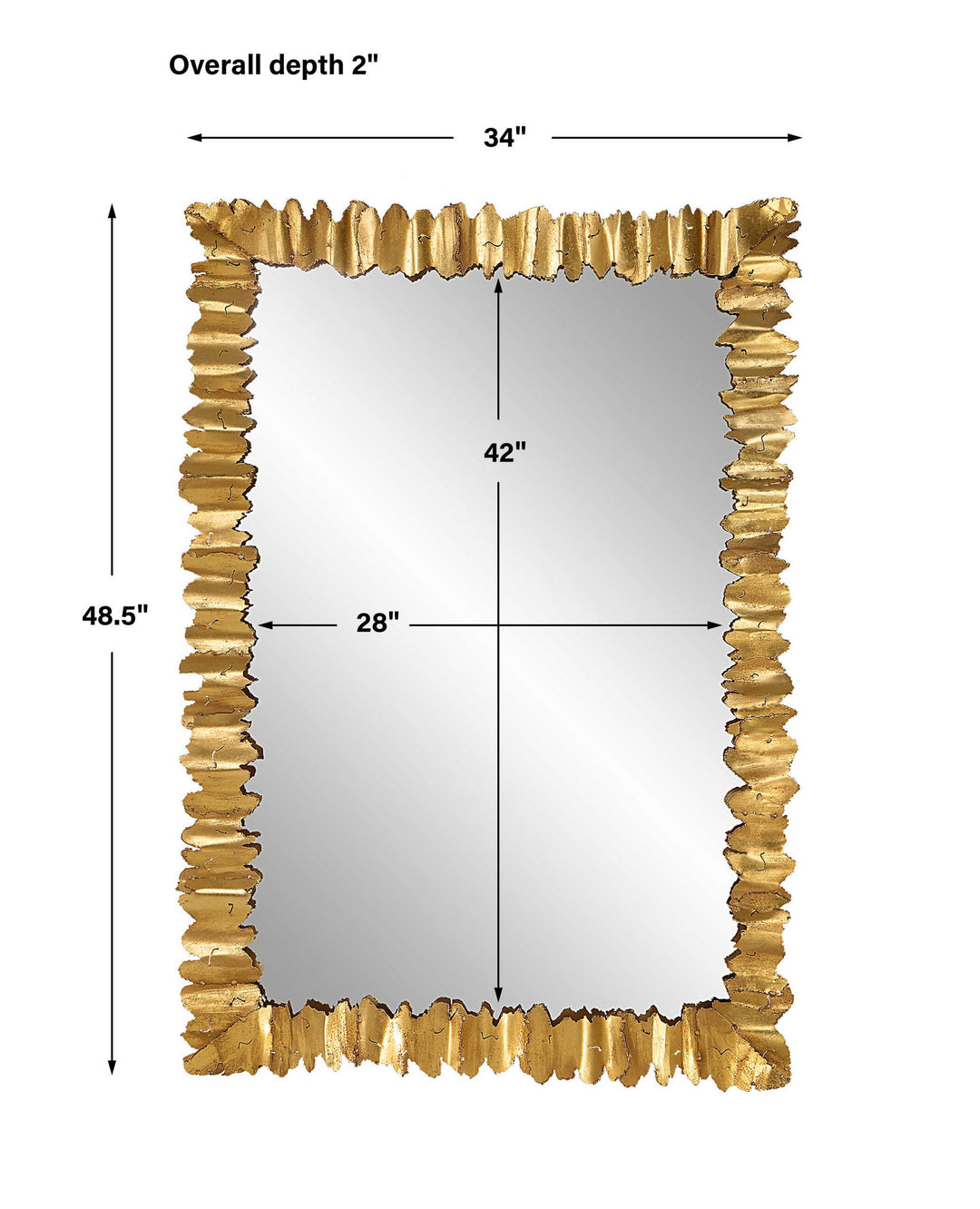 Lev - Mirror - Gold