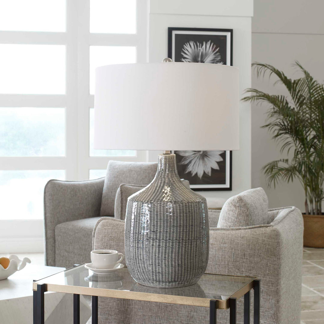 Felipe - Table Lamp - Distressed Gray