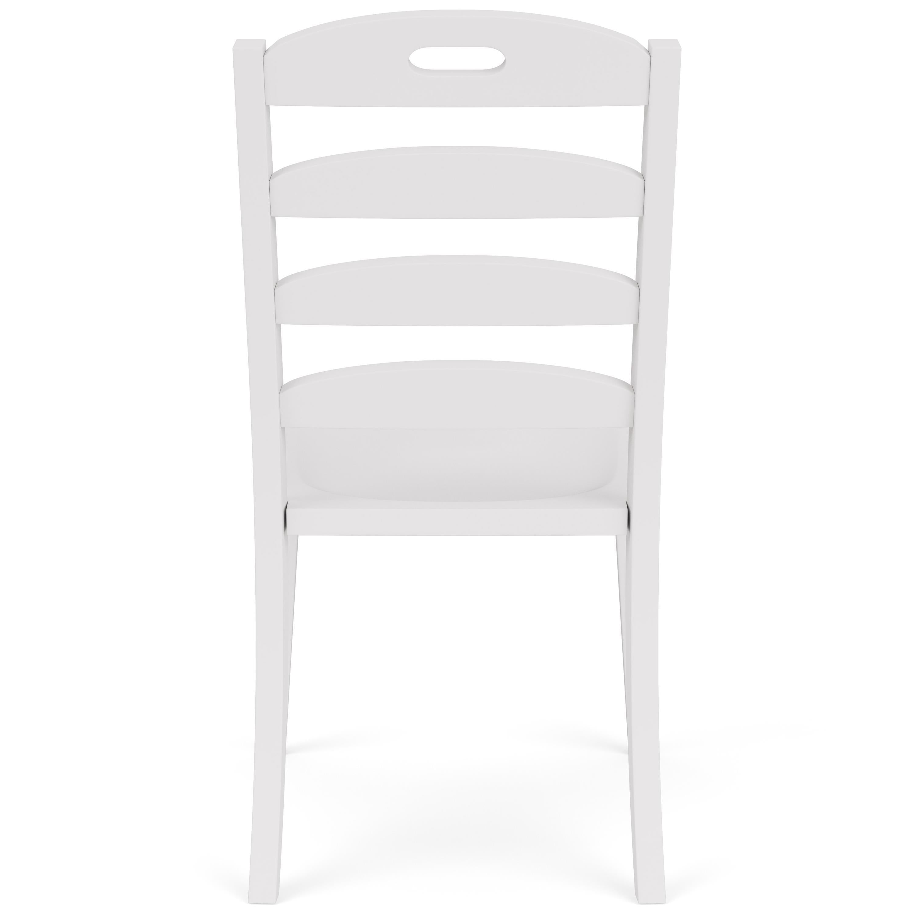 Cora - Ladderback Side Chair (Set of 2) - Cloud