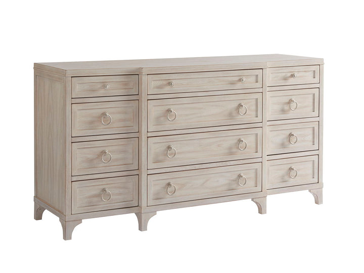 Newport - Garnet Breakfront Dresser