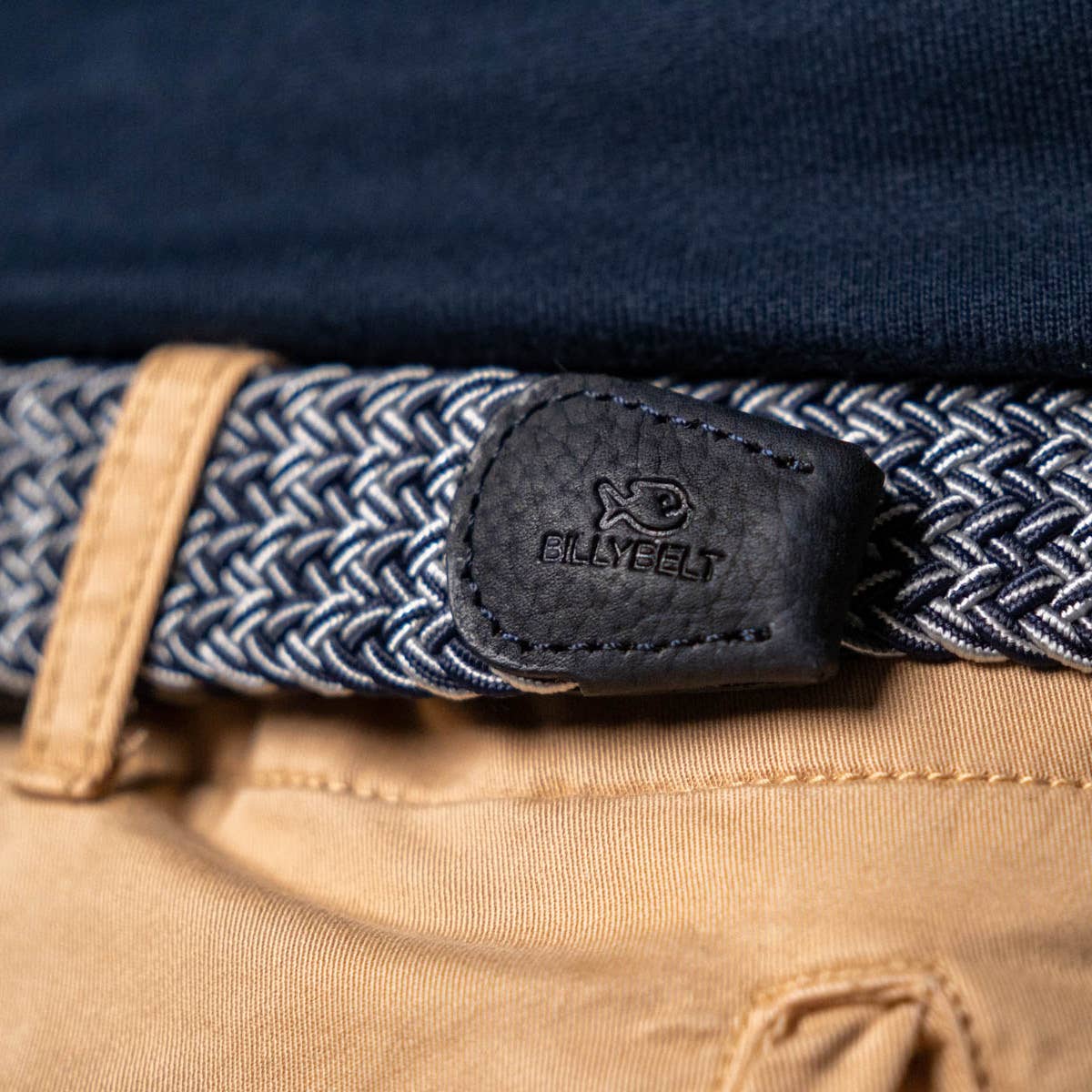 The Nazaré elastic woven belt: Size 2