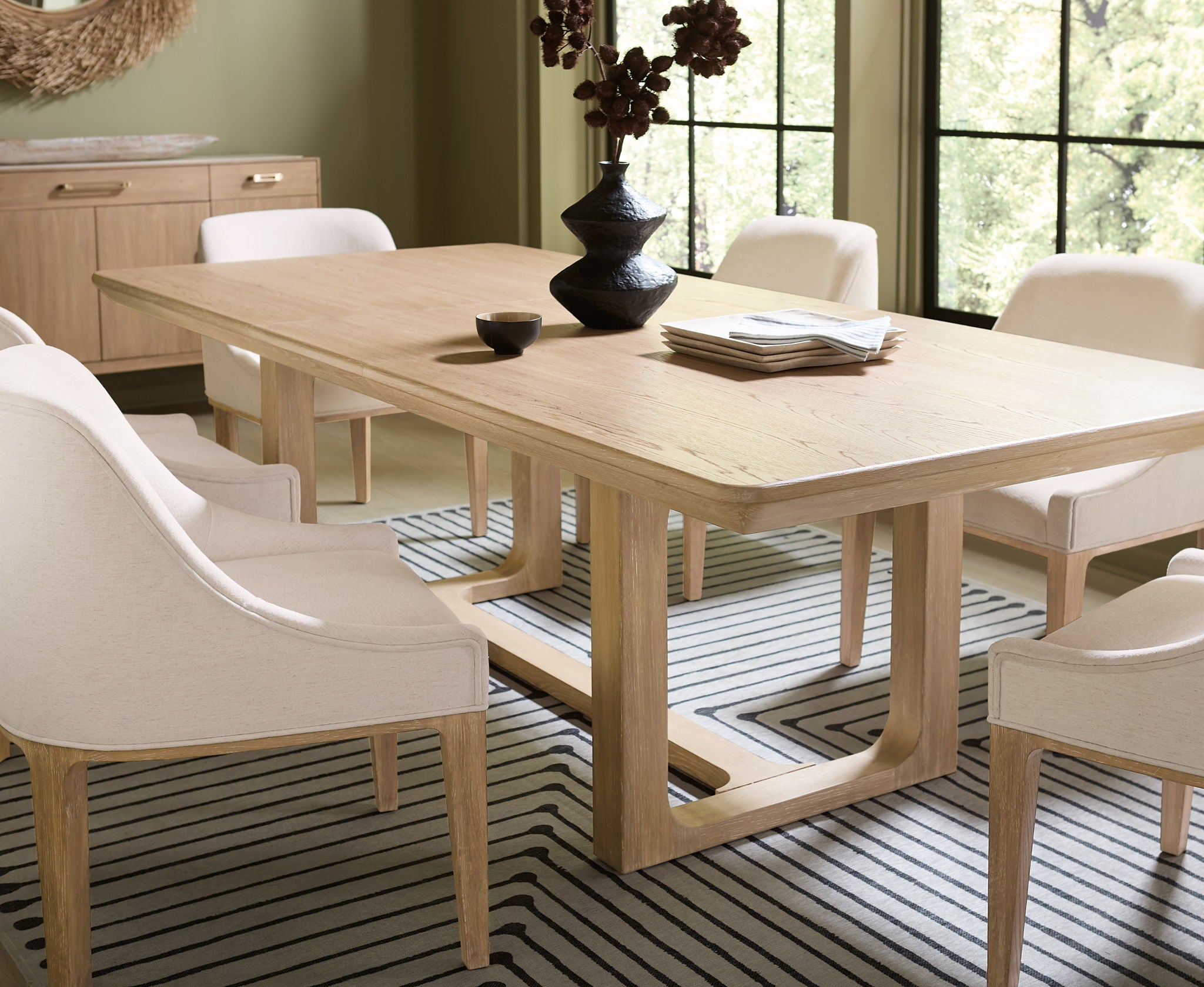 Banyon Bay - Rectangle Dining Table With Two 20" Leaves - Light Brown