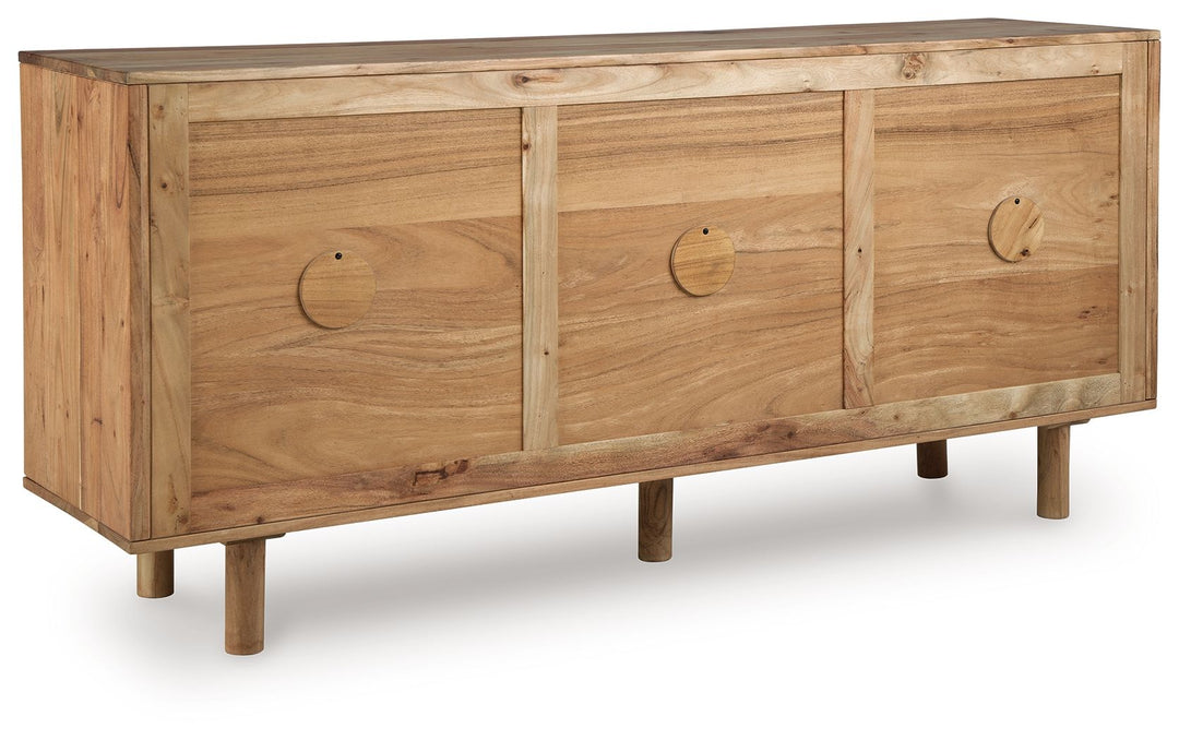 Adway - Natural Brown - Accent Cabinet
