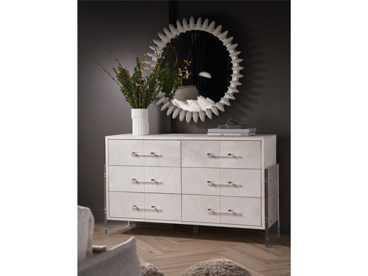 New Modern - Lyra Six Drawer Dresser - White