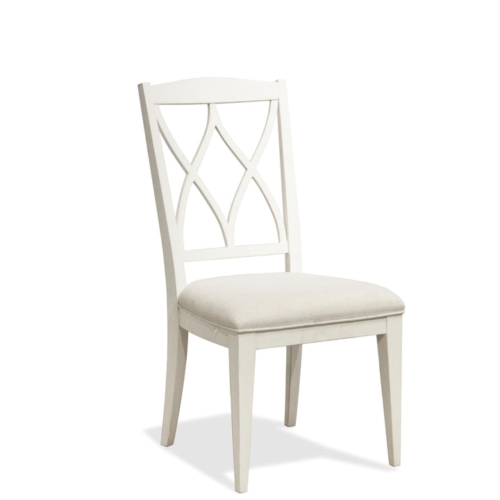 Myra - Back Upholstered Side Chair (Set of 2) - Paperwhite