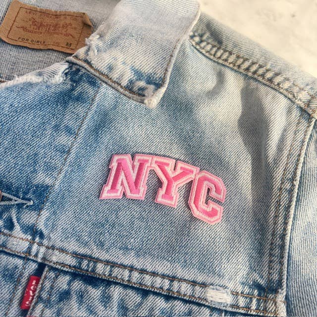 NYC Patch - Pink / Blue