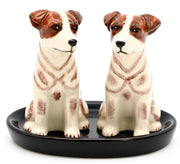 SP962 SALT AND PEPPER SHAKER Jack Russell