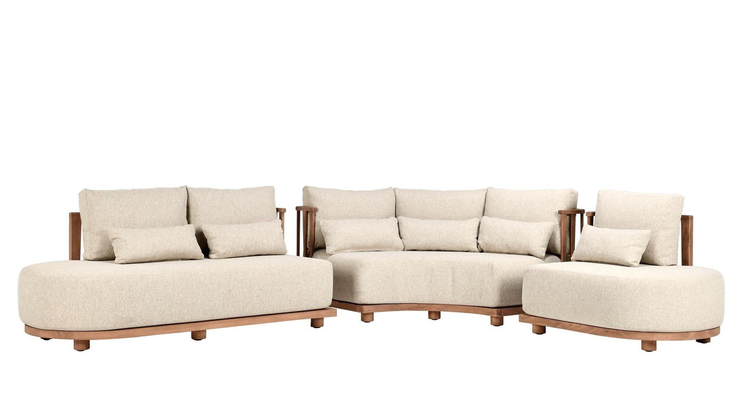 Isla - Outdoor Sectional - Natural