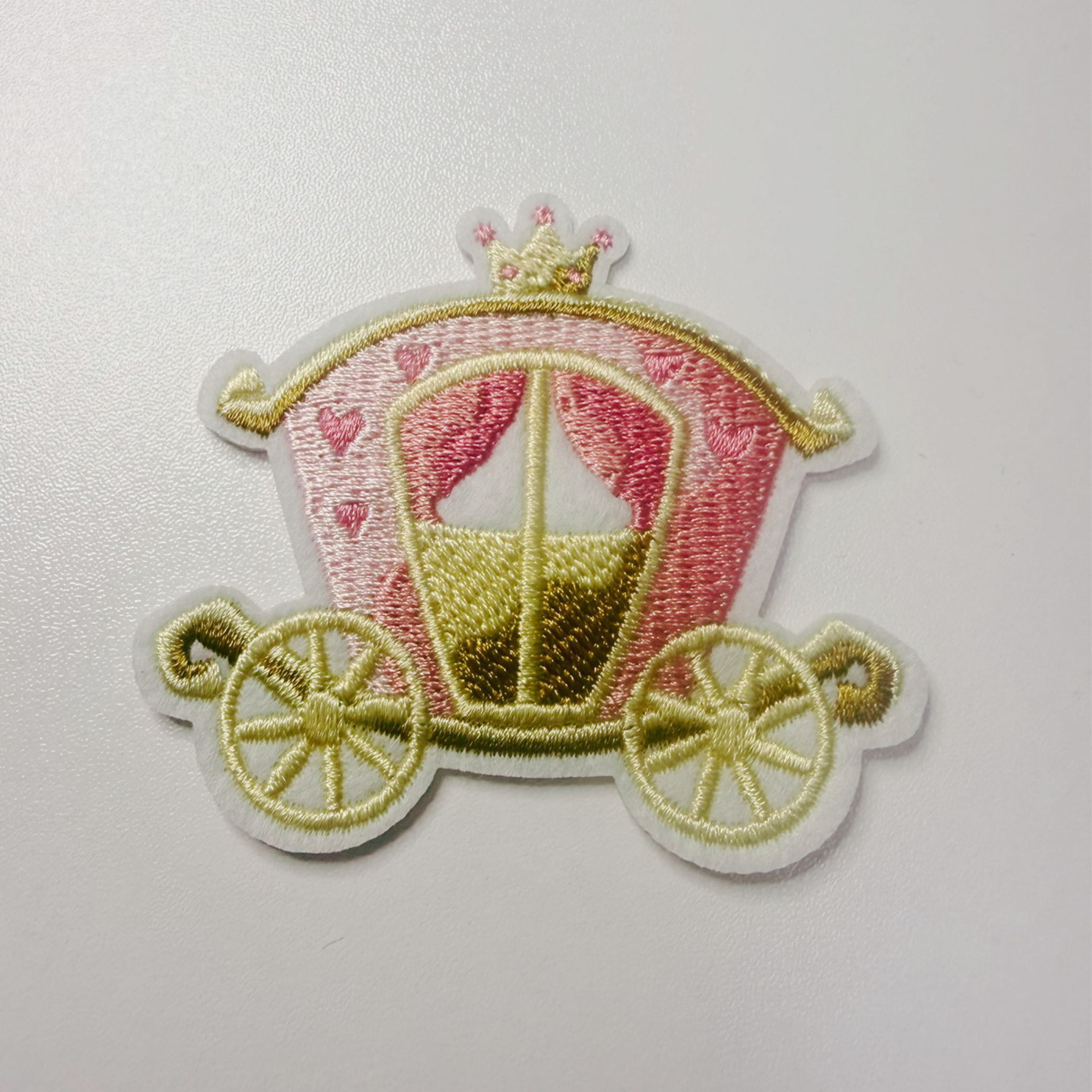 2.5" stage coach princess -  Embroidered Hat Patch