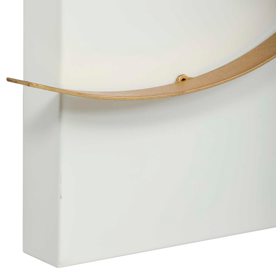 Freehand - Modern Metal Wall Panel - Gold