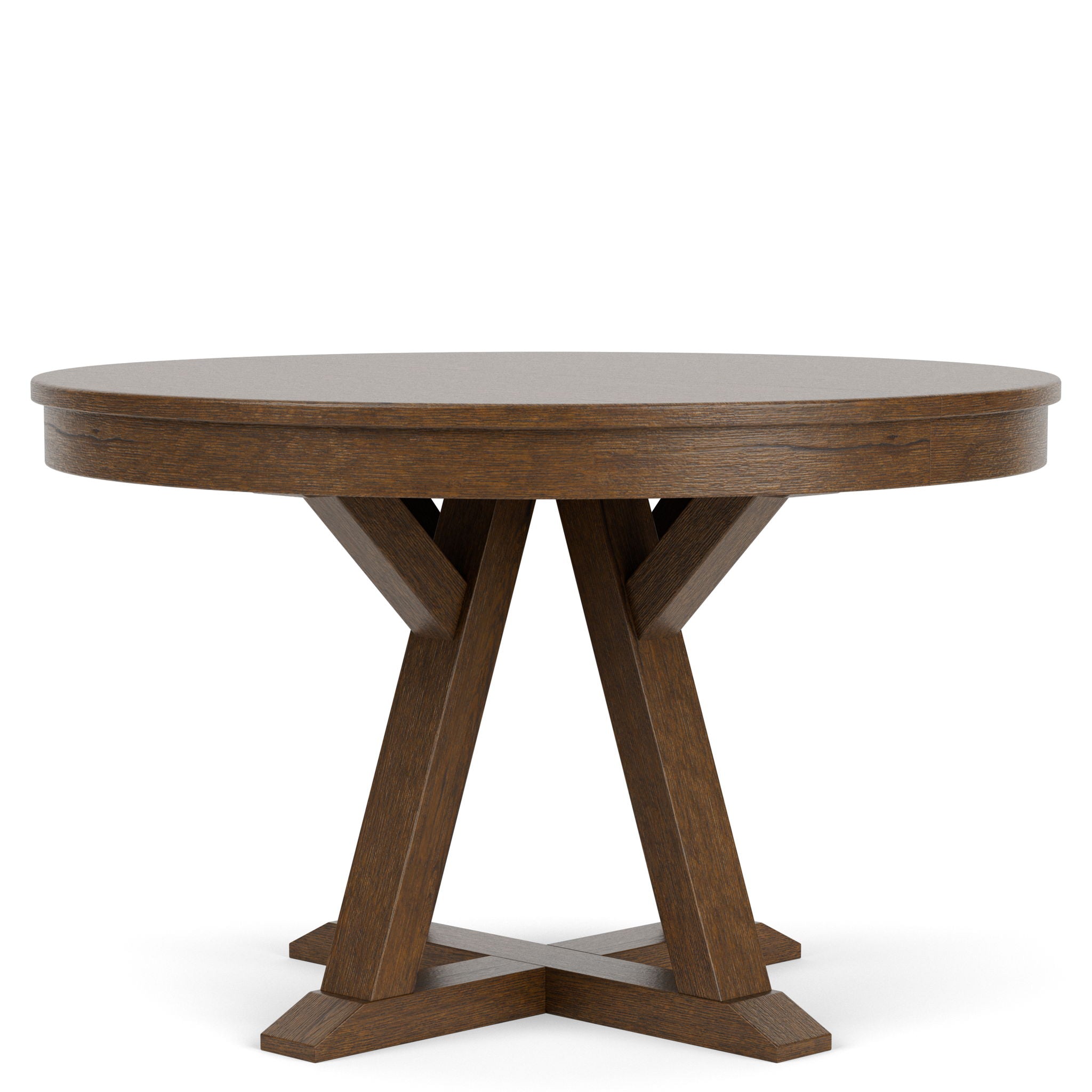 Calhoun - Round Dining Table - Whiskey Oak