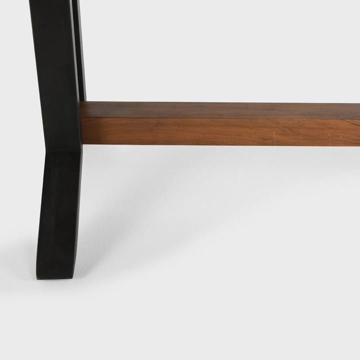Bellamy - Dining Table - Honey / Black